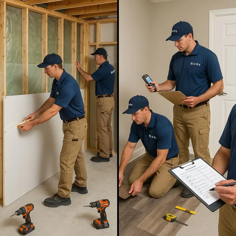 Repairs and Reconstruction process in Osburn, ID